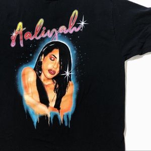 Unisex Aaliyah Retro-Style T-Shirt